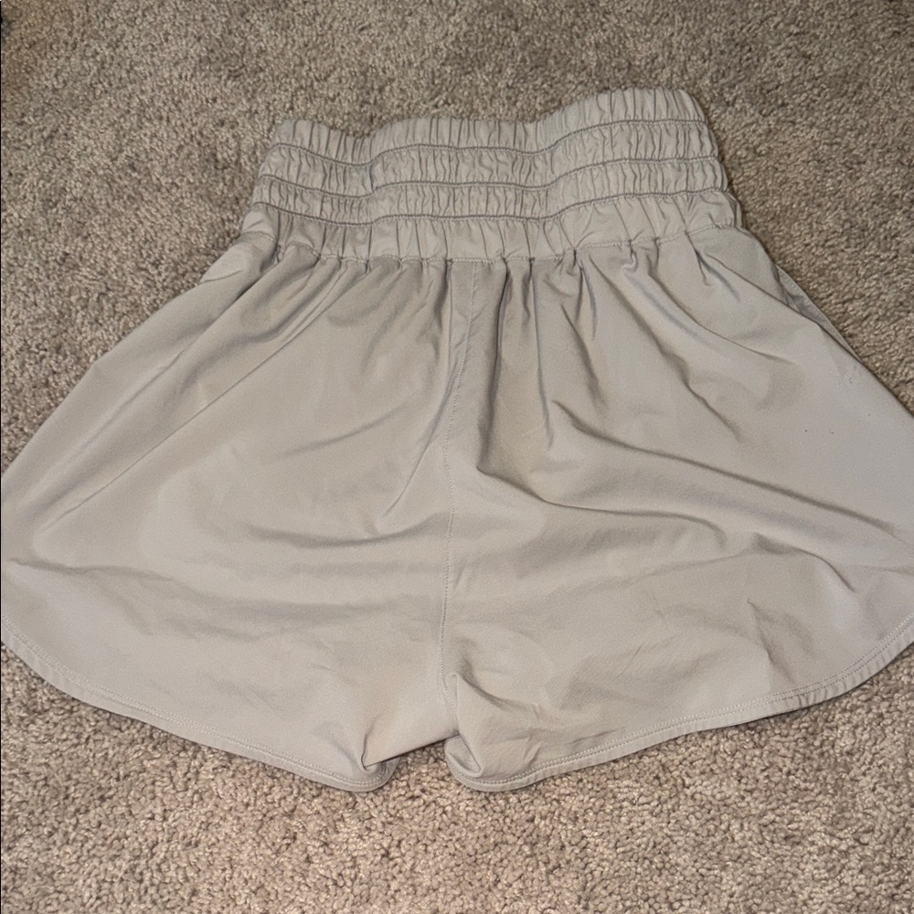 Nike Women's Gray Athletic Shorts - Picture 4 of 4